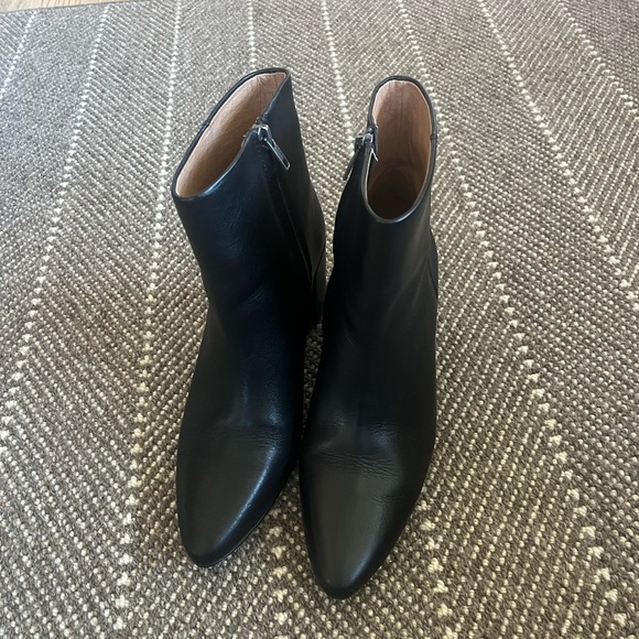 SOLD OUT Madewell Fiona Leather Ankle Boots - Picture 5 of 13